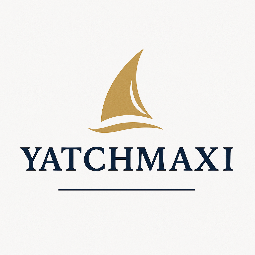 This image appears to be an advertisement for a nautical charter company.